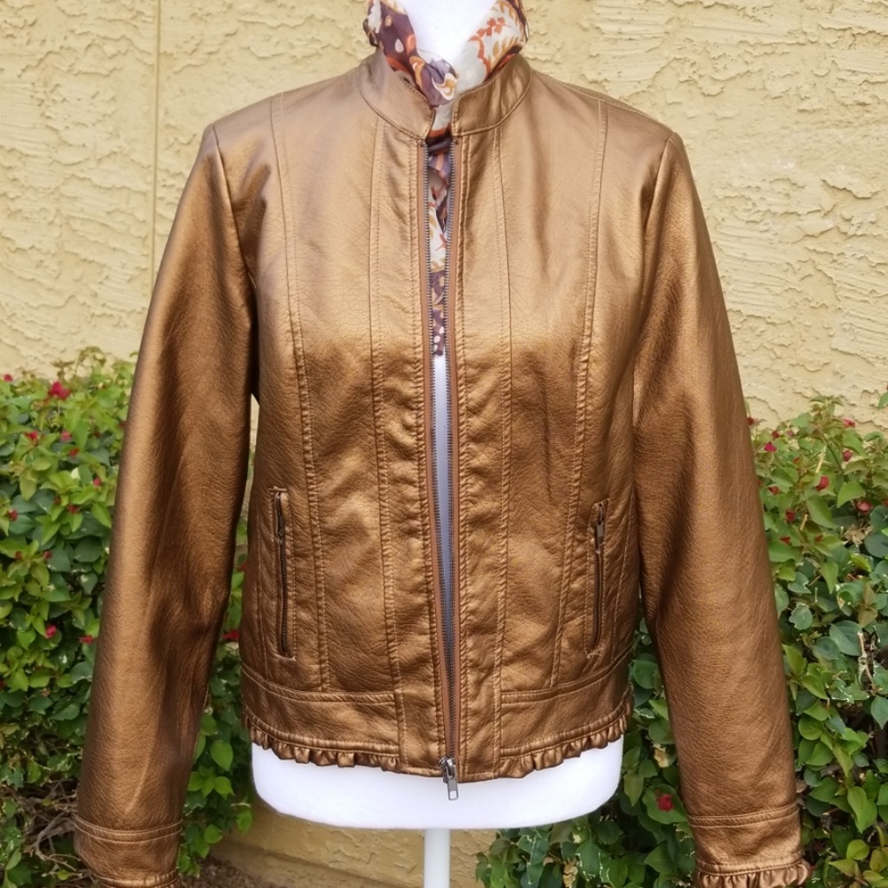Ip Baccini Metallic Metalic Copper Jacket
